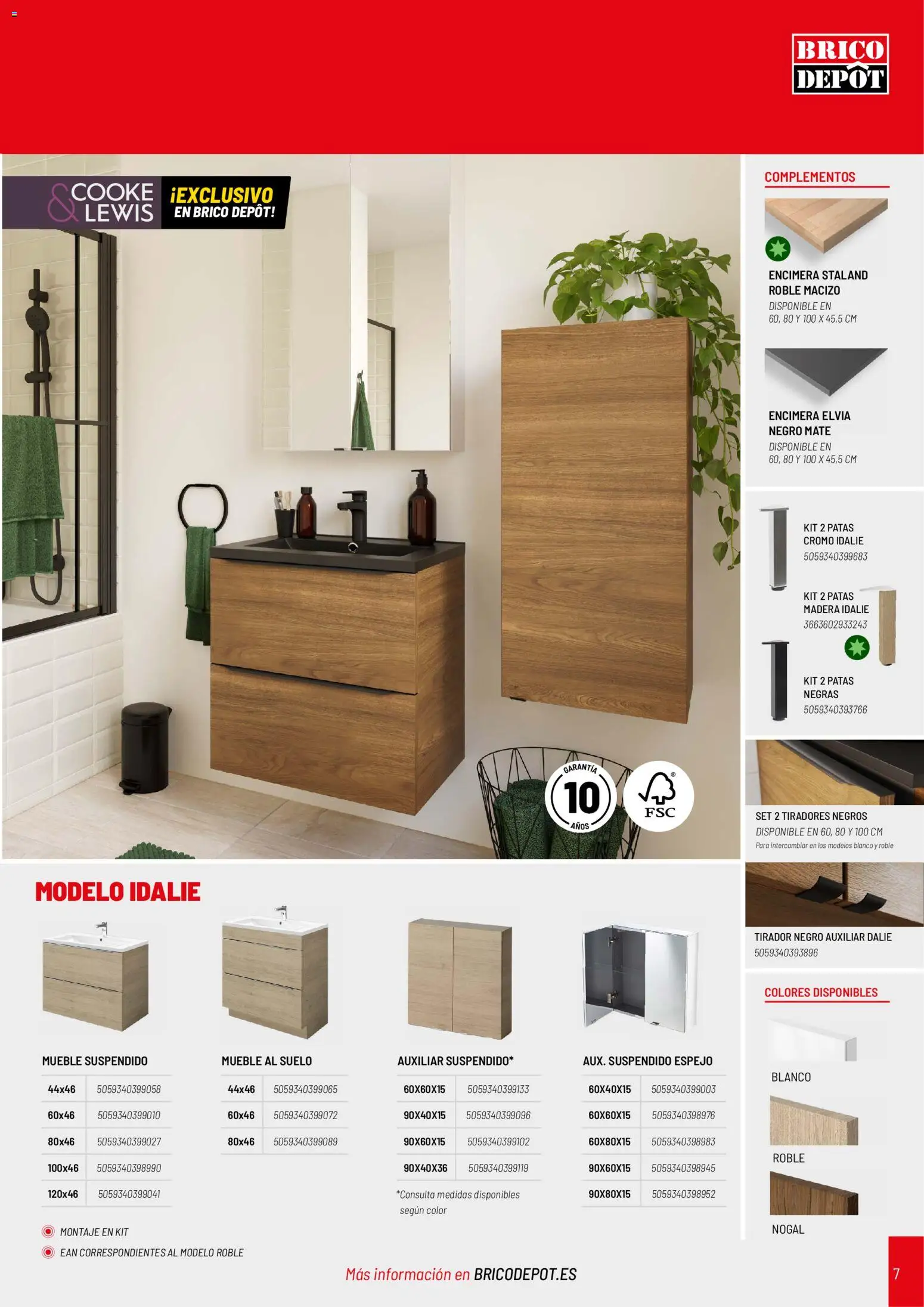 Brico Depôt Baños │ válido desde el 02.03.2026 | Página: 7 | Productos: Espejo