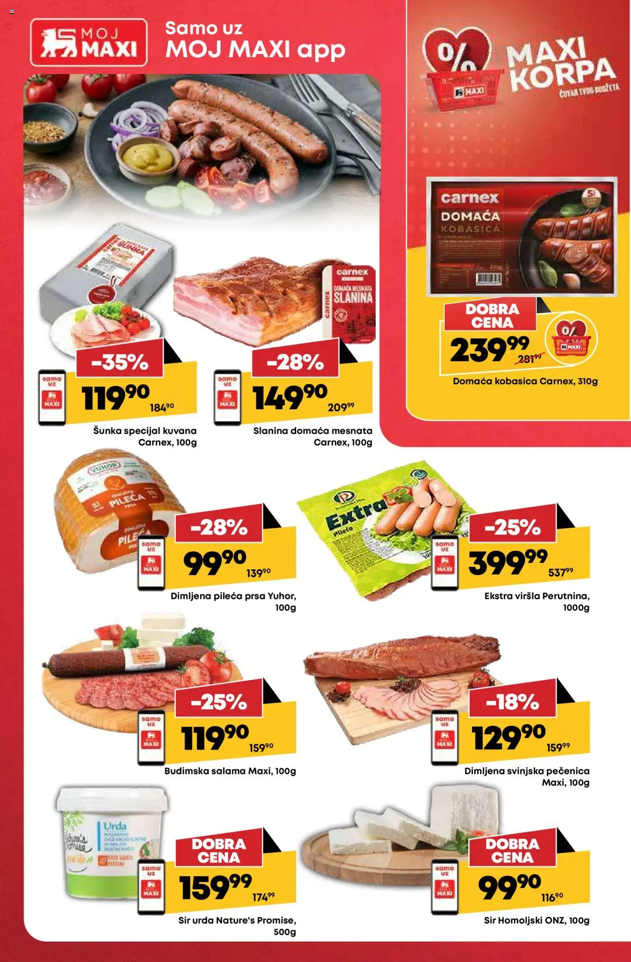 Tempo katalog - važi od 14.08.2025 | Strana: 16 | Proizvode: Sir, Salama, Slanina, Kobasica