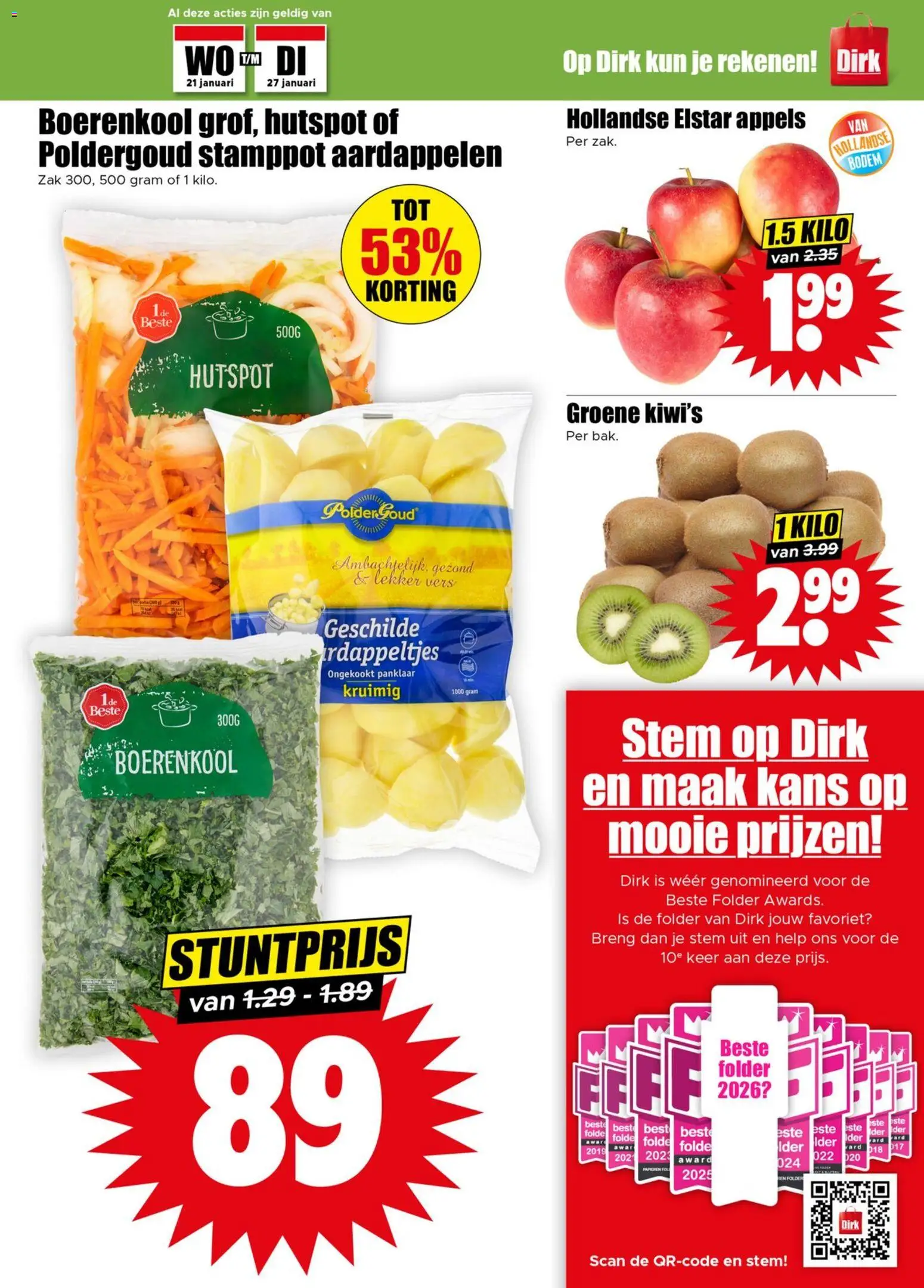 {H1} | Pagina: 3 | Producten: Boerenkool, Appels, Zak, Kiwi's