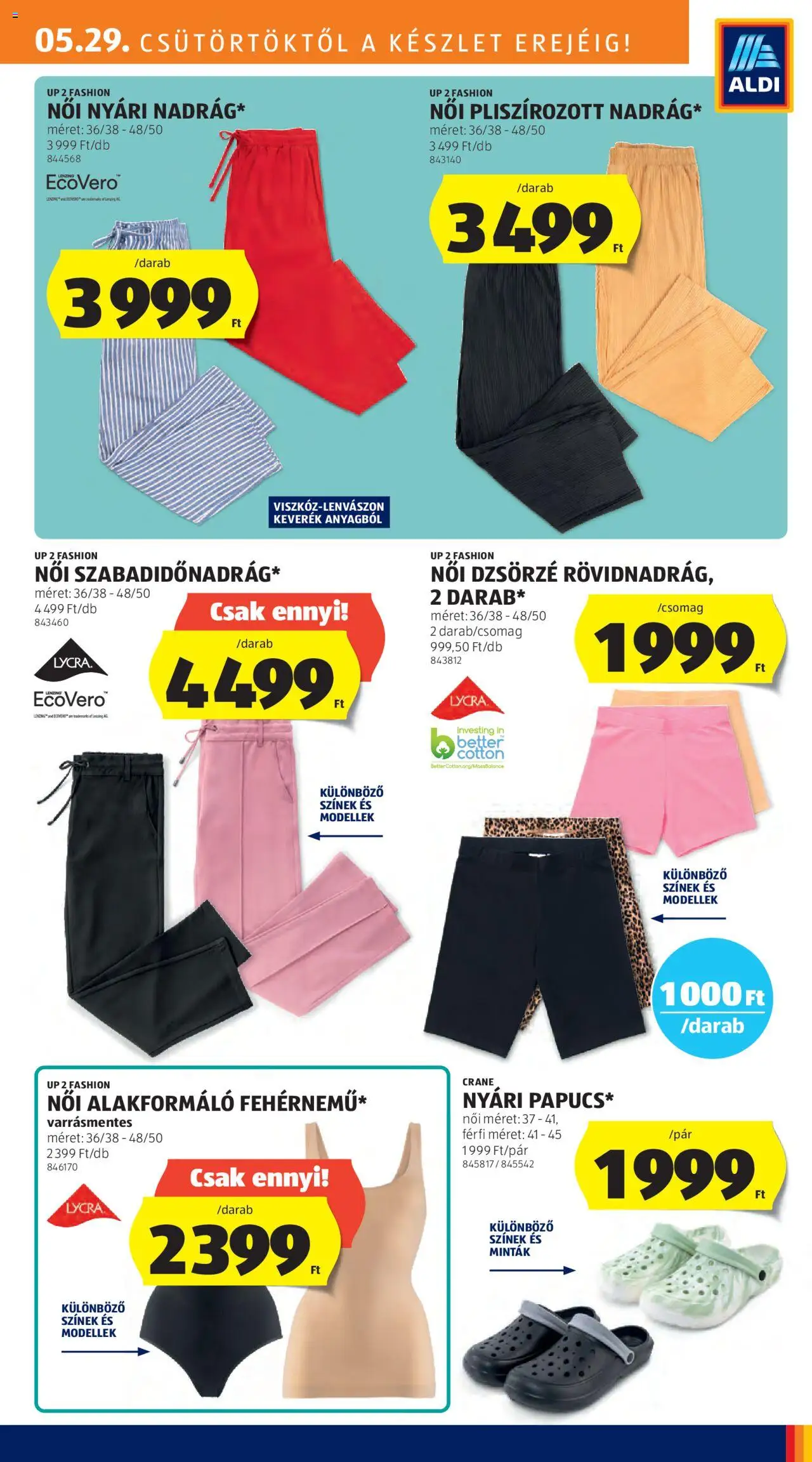 Aldi akciós ujság - amely érvényes a következő dátumtól: 29.05.2025 | Oldal: 7