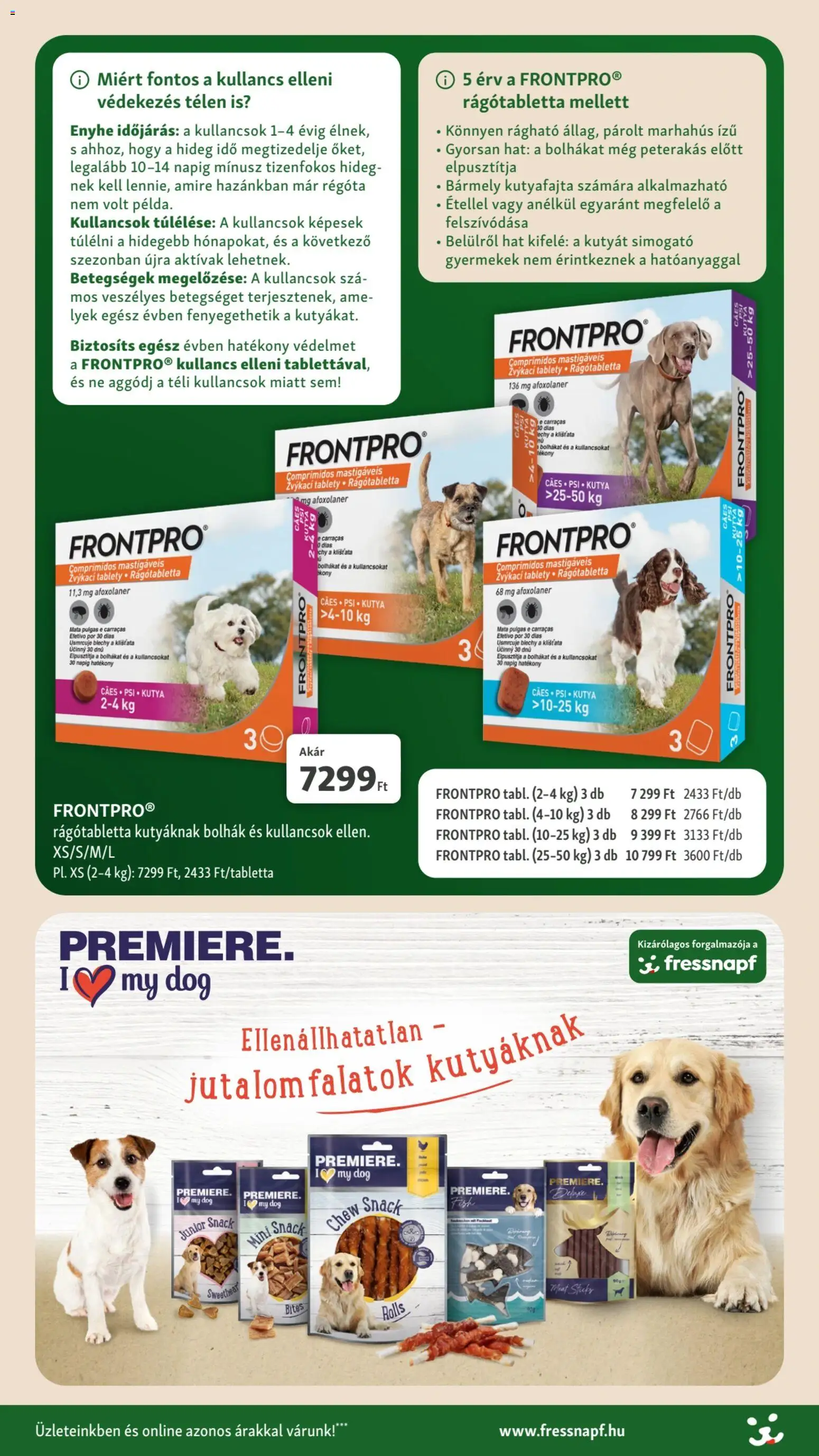 Fressnapf akciós ujság - amely érvényes a következő dátumtól: 04.12.2025 | Oldal: 2 | Termékek: Marhahús