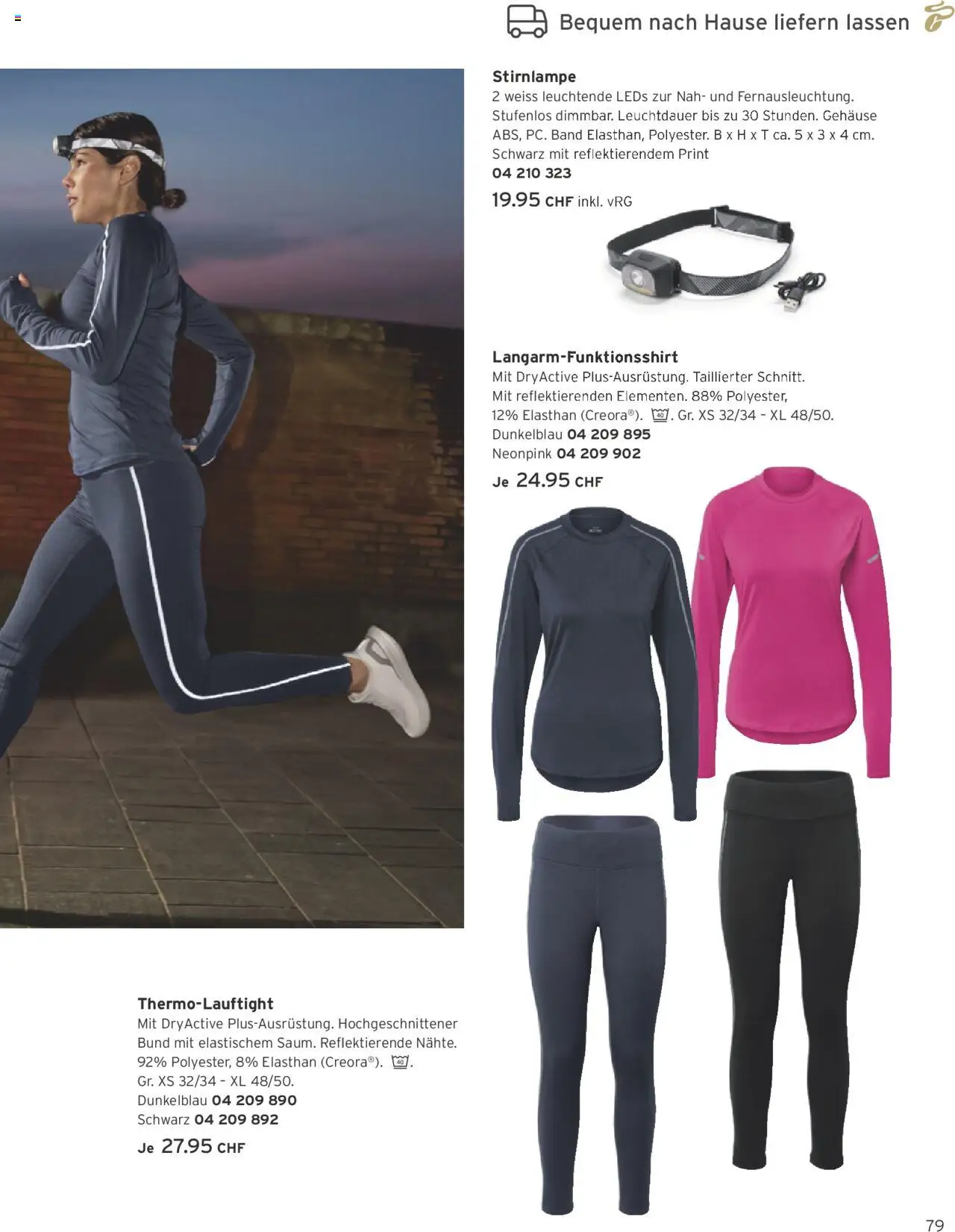 Tchibo Aktionen – gültig ab 10.10.2025 | Seite: 79 | Produkte: Stirnlampe