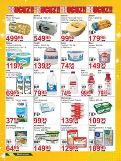 17.03.2026 tarihinden itibaren geçerli olan Özkuruşlar kataloğu önizlemesi | Sayfa: 8 | Ürünler: Kefir, Süt, Peynir, Yoğurt