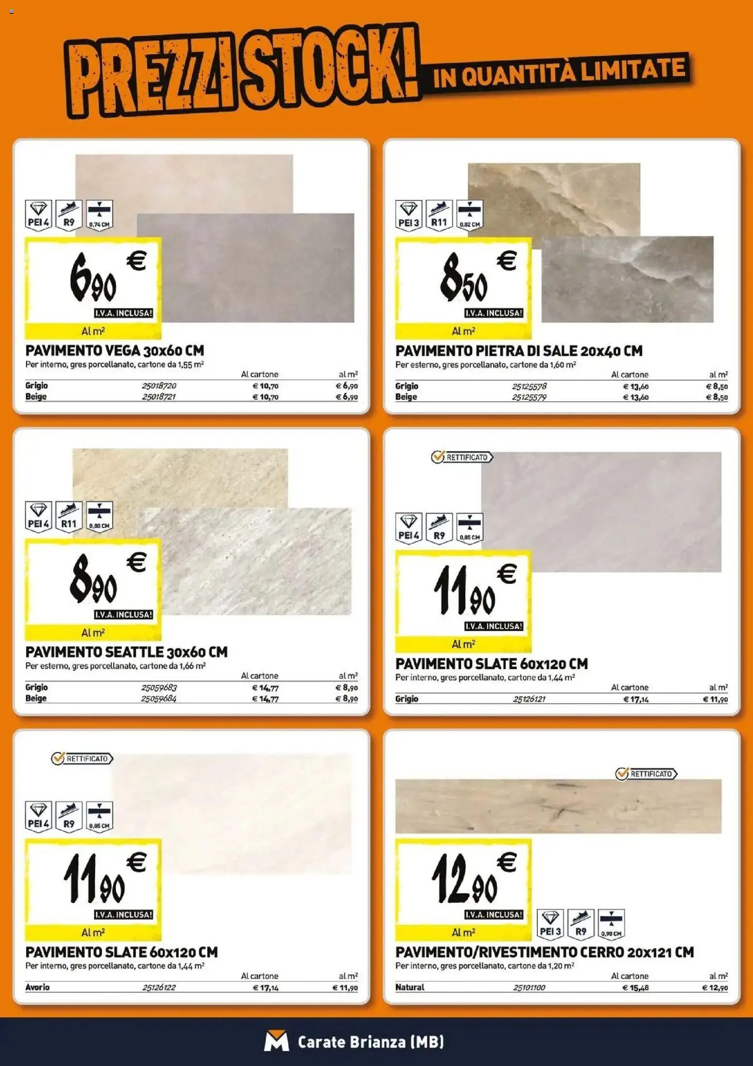 Volantino TECNOMAT del 26.03.2026 | Pagina: 10 | Prodotti: Pavimento, Sale