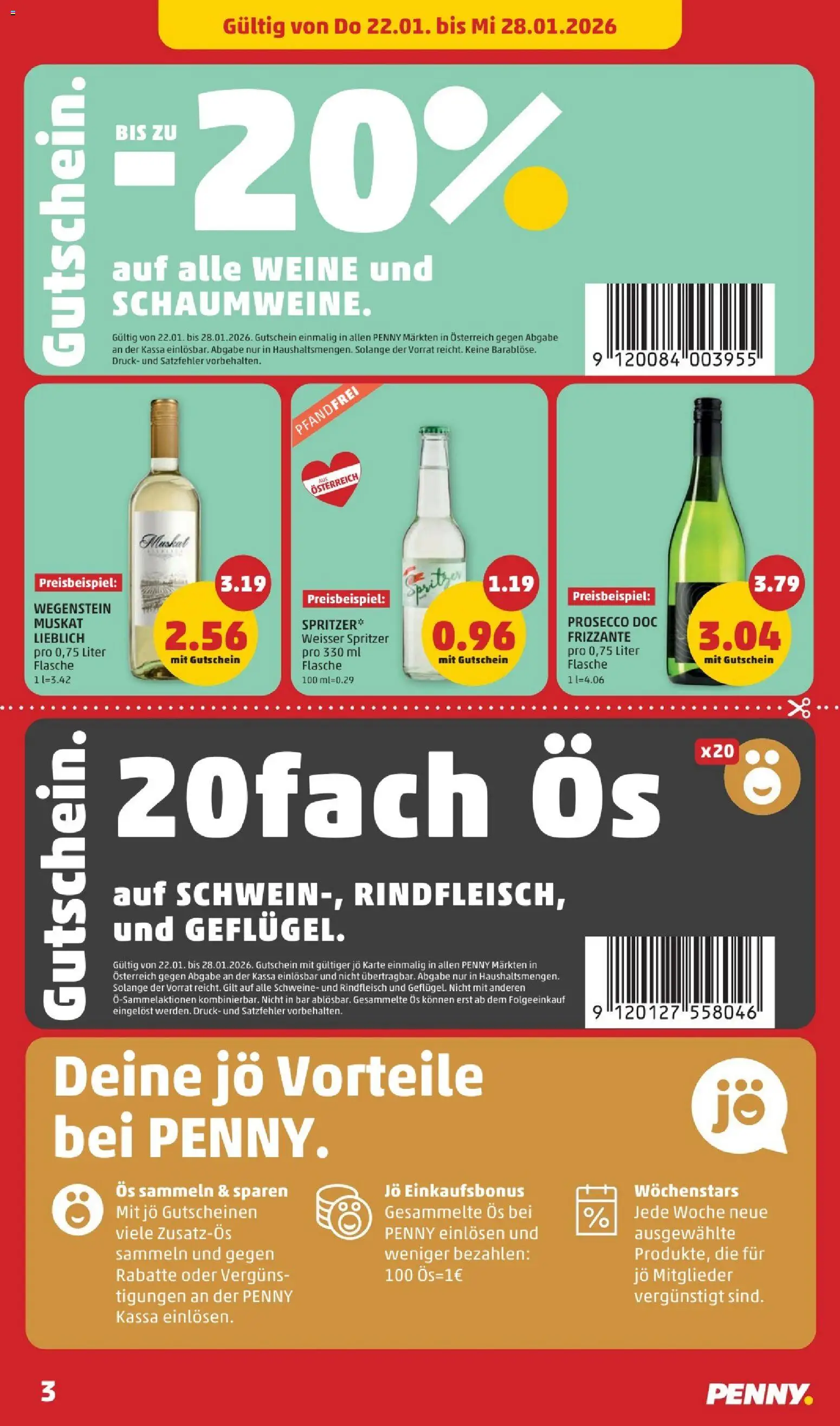 Penny Markt Immer Supaaa Günstig gültig ab 22.01.2026 | Seite: 3 | Produkte: Rindfleisch