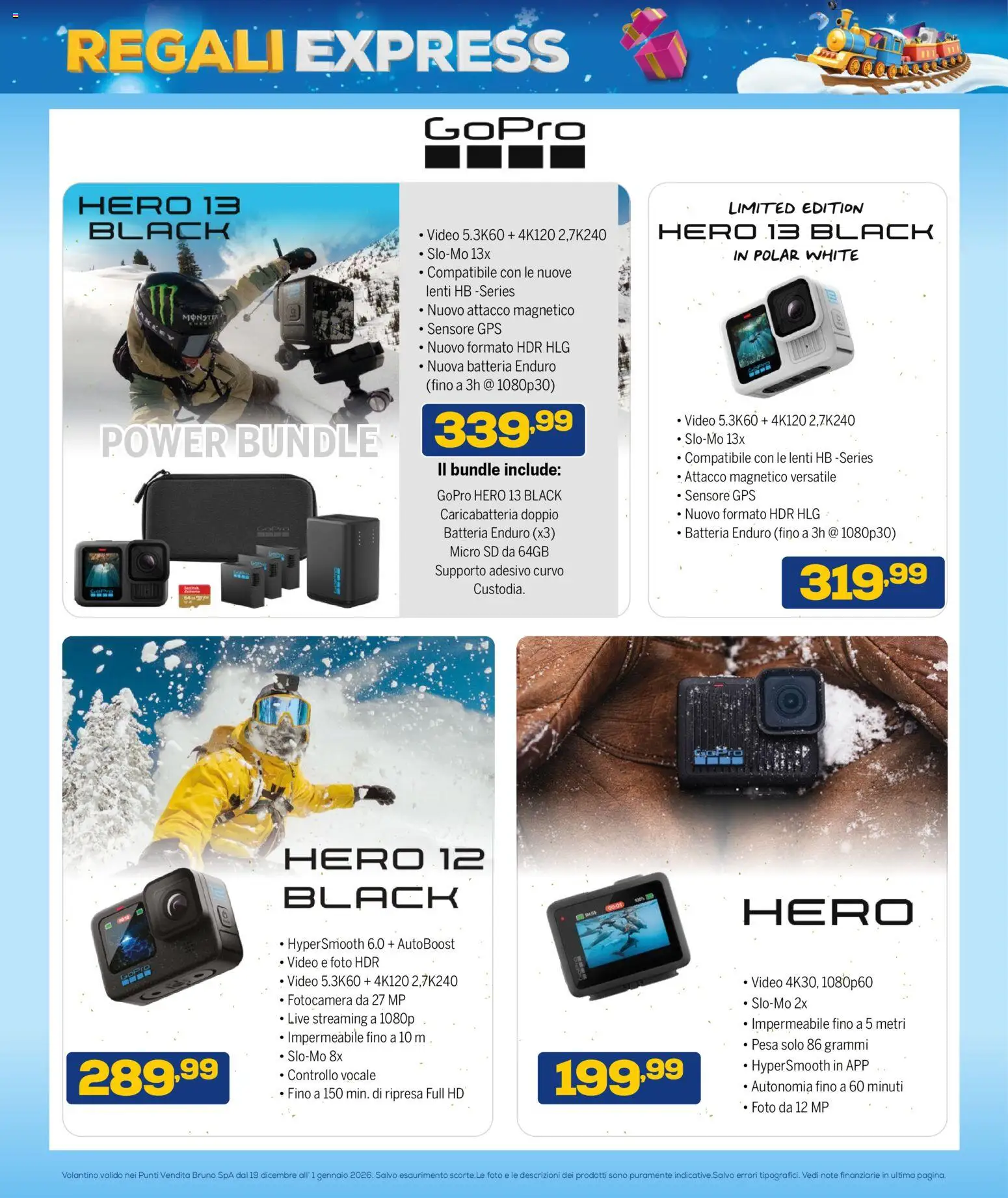 Volantino Euronics del 19.12.2025 | Pagina: 31 | Prodotti: Video, Fotocamera, Batteria