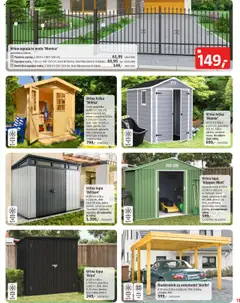 Bauhaus katalog │ velja od 31.07.2025 | Stran: 11 | Izdelki: Ograja, Vrtna hiška, Talne plošče, Vrata