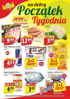 Pogląd oferty "Prim Market Gazetka - Na dobry początek tygodnia" - ważna od 20.10.2025