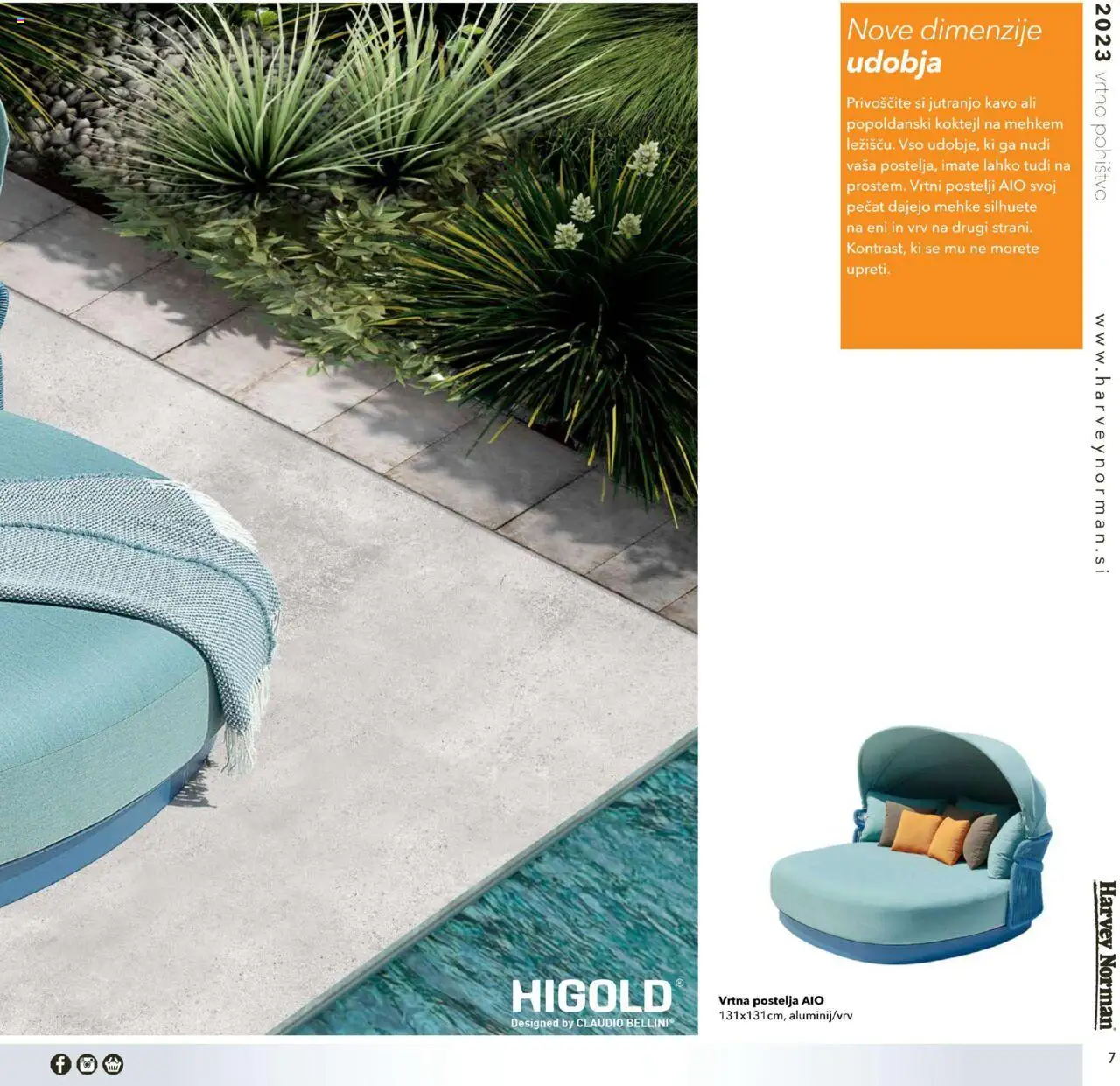 Harvey Norman - Katalog - Vrtno pohištvo │ velja od 01.03.2023 | Stran: 7