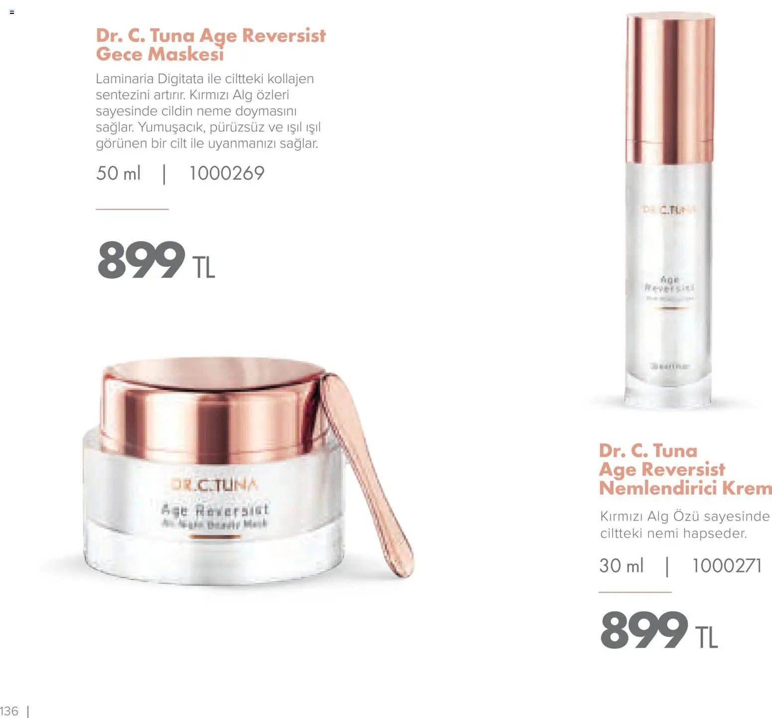 Farmasi Katalog - 01.11.2025 tarihinden itibaren geçerlidir | Sayfa: 136