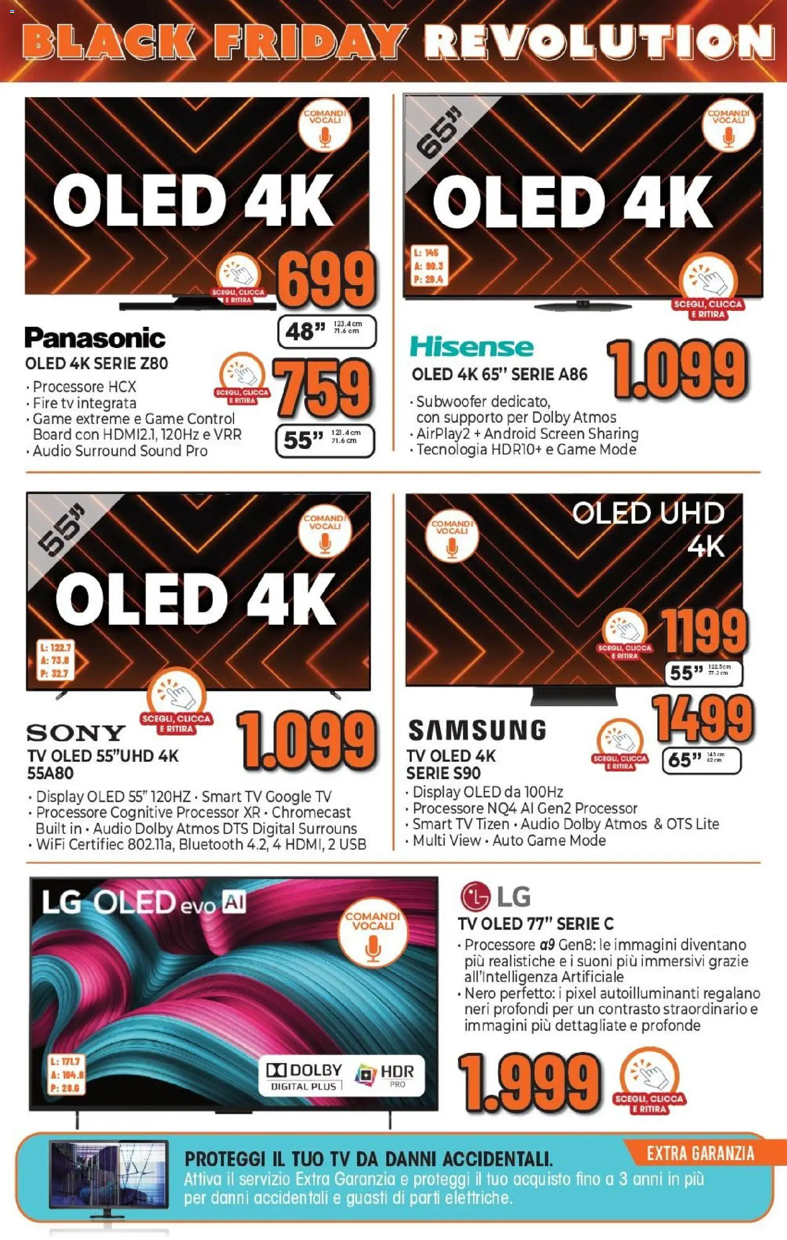 Volantino Expert del 17.11.2025 | Pagina: 12 | Prodotti: smart TV, TV, USB, Samsung