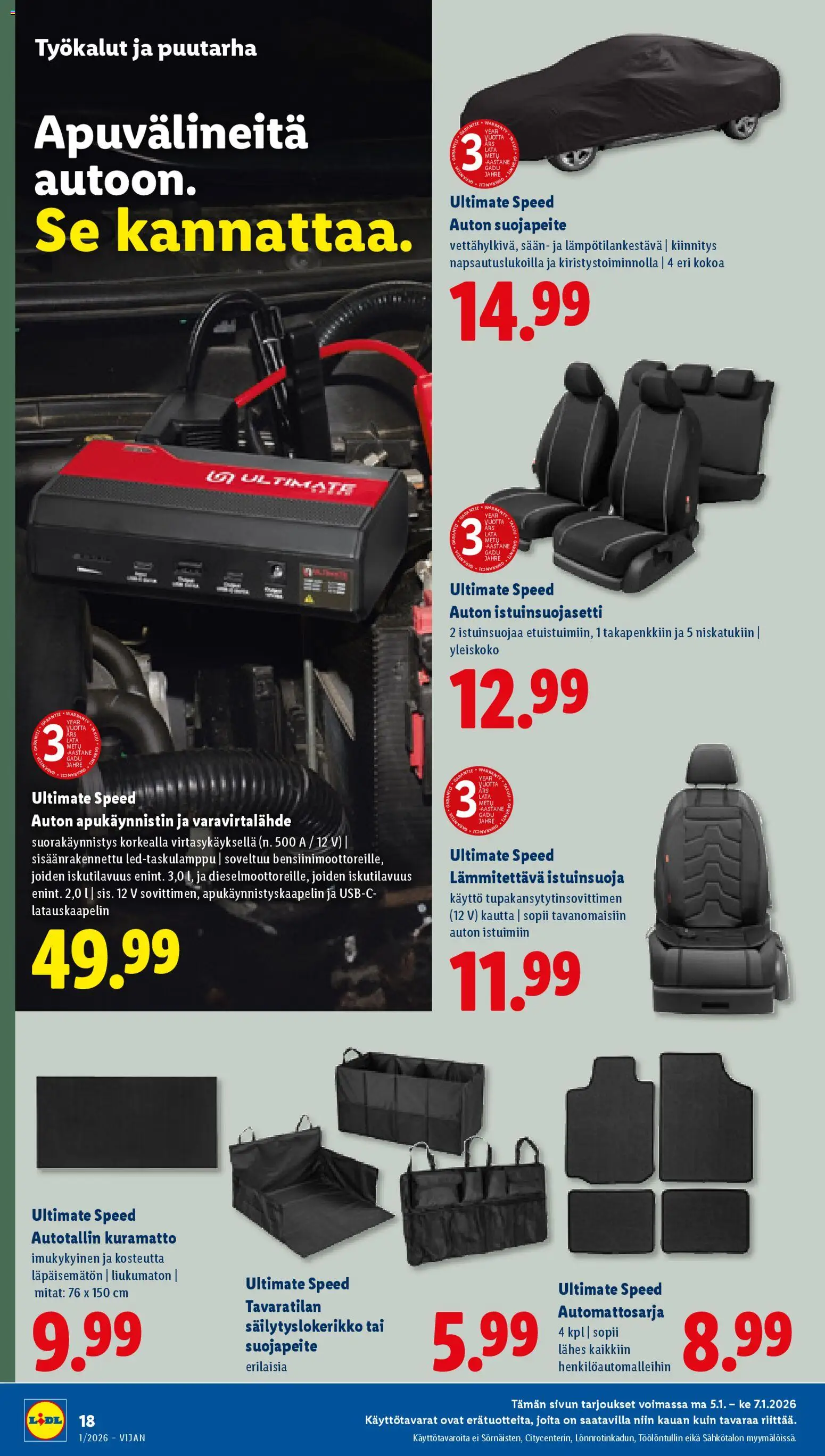 Lidl tarjoukset – voimassa 01.12.2025 alkaen | Sivu: 24 | Tuotteet: Varavirtalähde