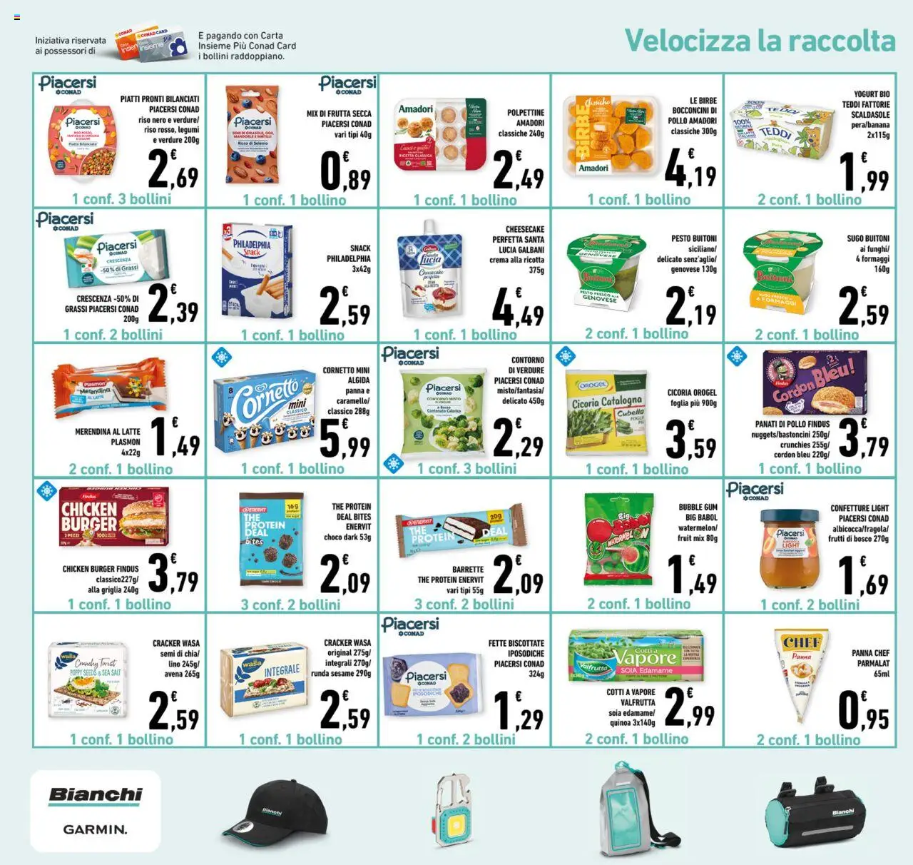 Volantino Conad del 27.08.2025 | Pagina: 20 | Prodotti: Pollo, Cornetto, Pesto, Griglia