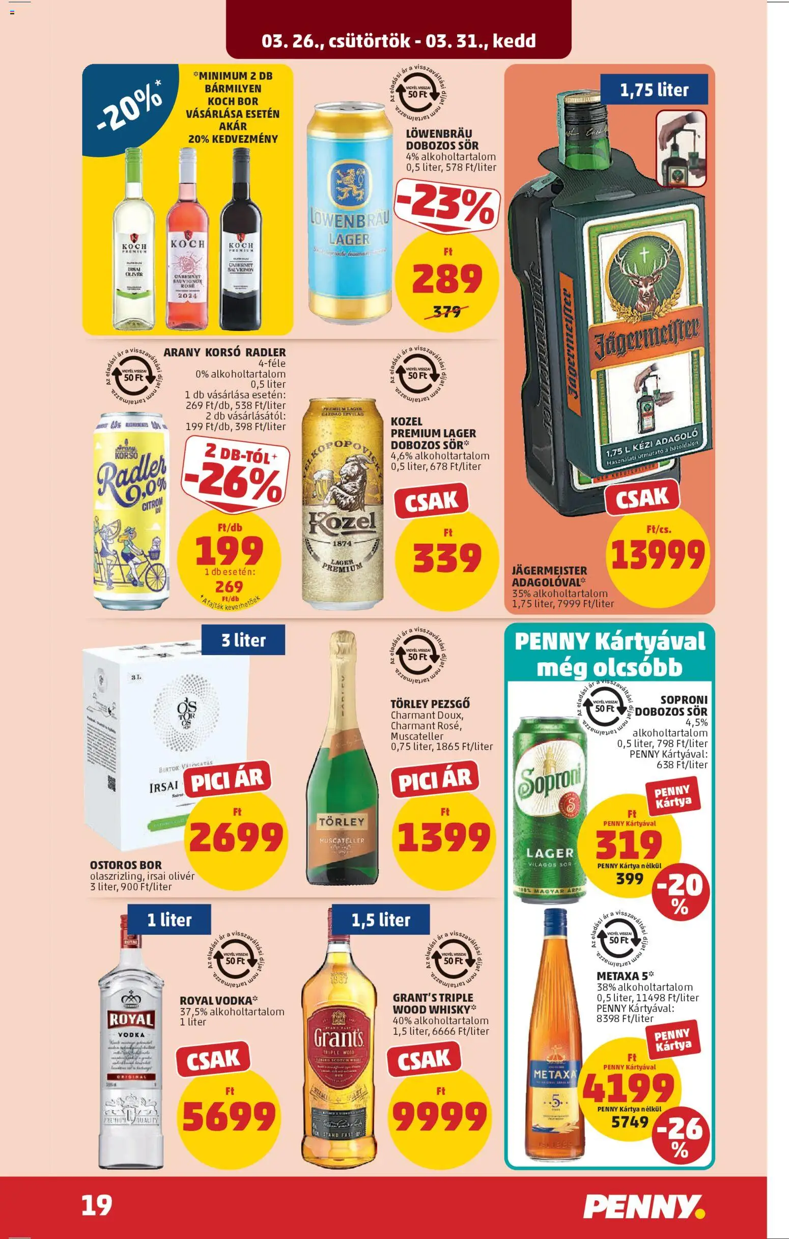 PENNY Akciós Újság 2026.03.26.-tól/töl - fantasztikus ajánlatokat! 🛍️ | Magyarország