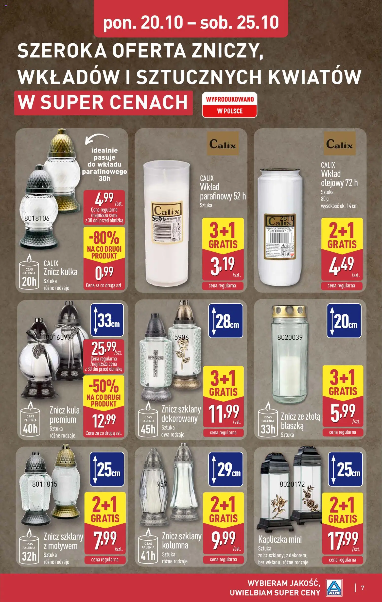 Aldi Gazetka - Okazje na weekend od 23.10.2025 | Strona: 7