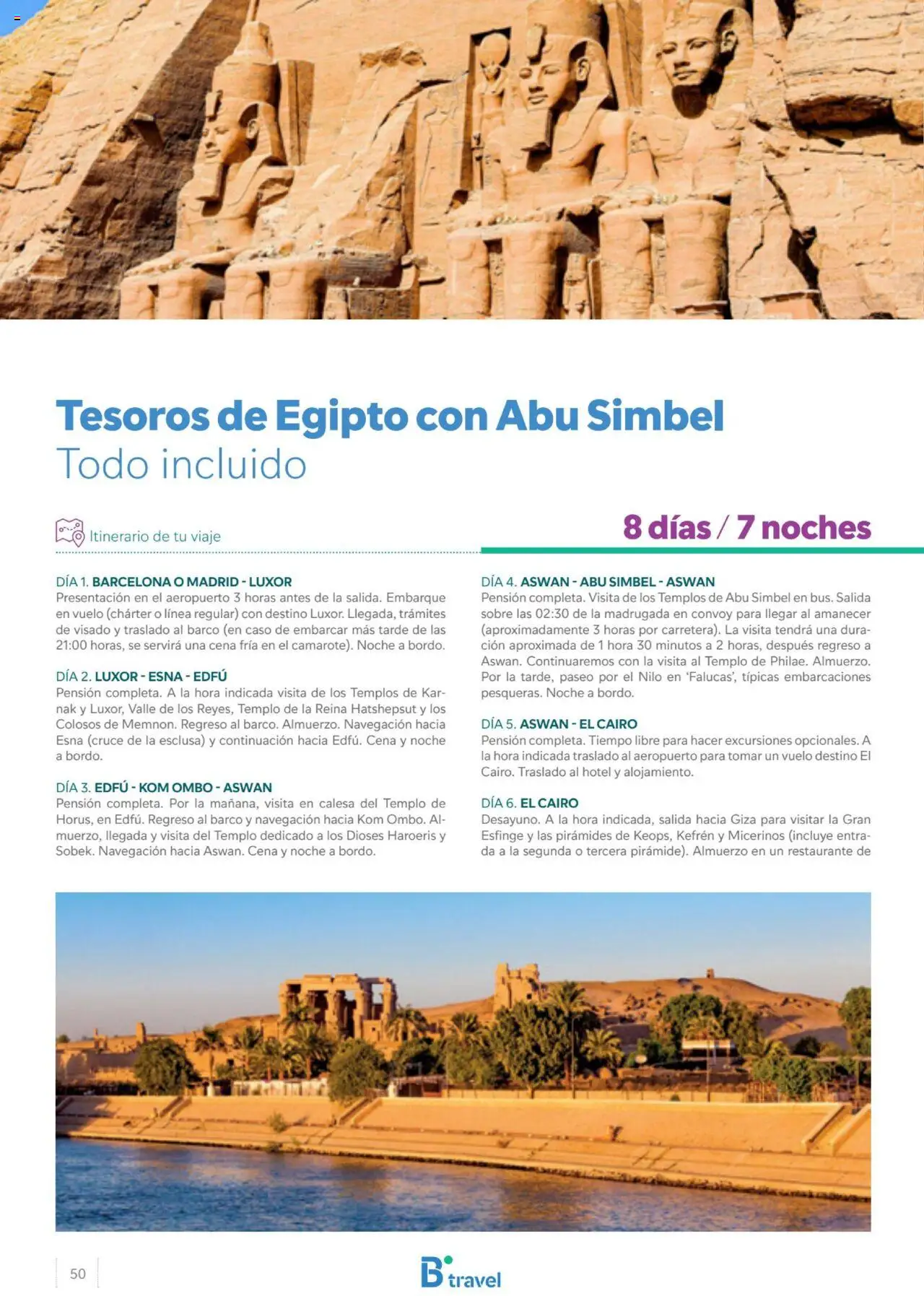 B the travel brand Viajeros Expertos Internacional  │ válido desde el 27.02.2025 | Página: 50 | Productos: Navegación