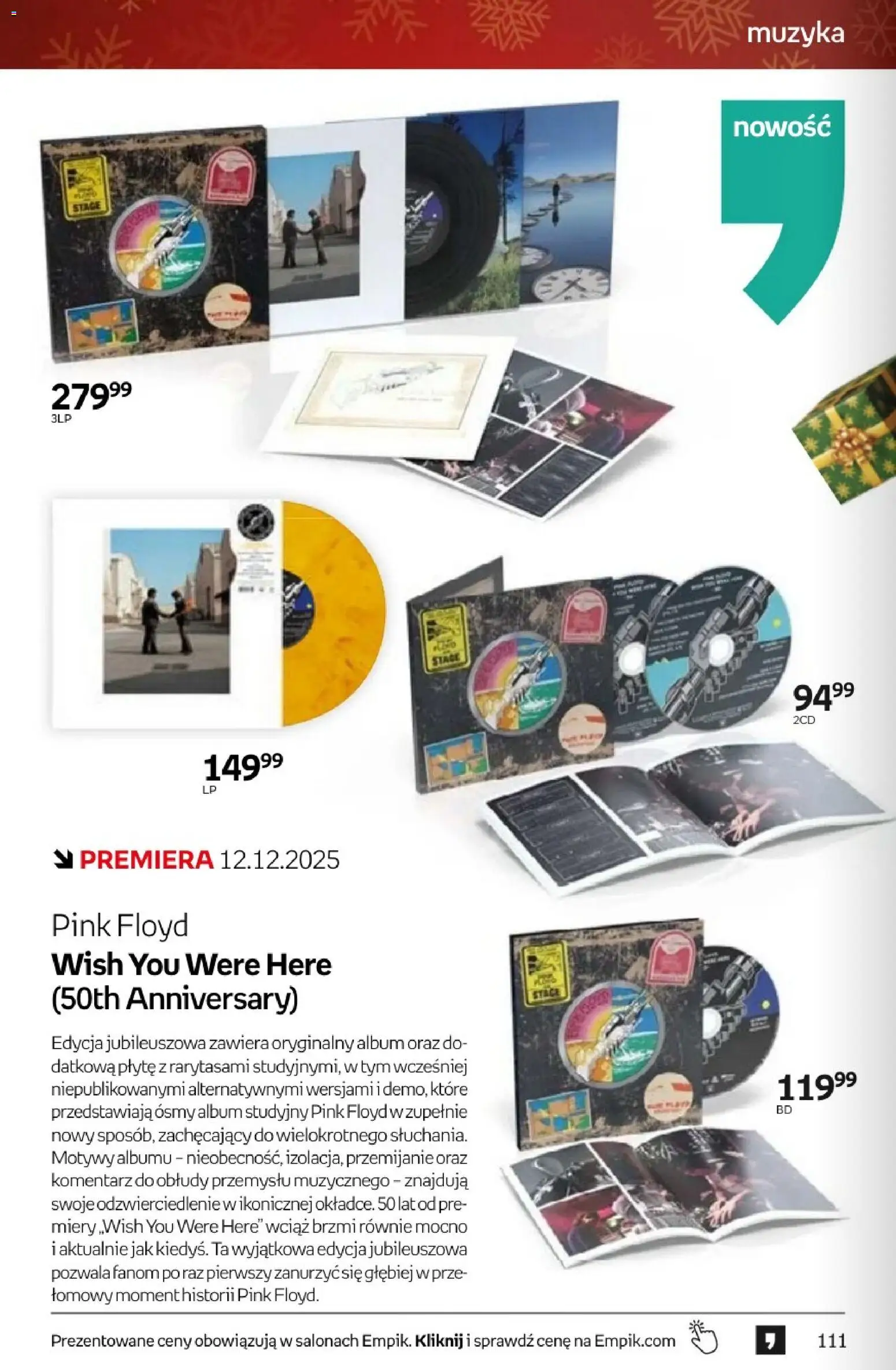 Empik promocje - Tom kultury Muzyka od 10.12.2025 | Strona: 2