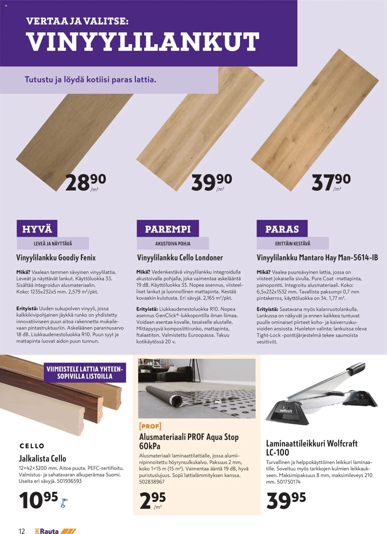 K-Rauta tarjoukset – voimassa 04.03.2026 alkaen | Sivu: 12