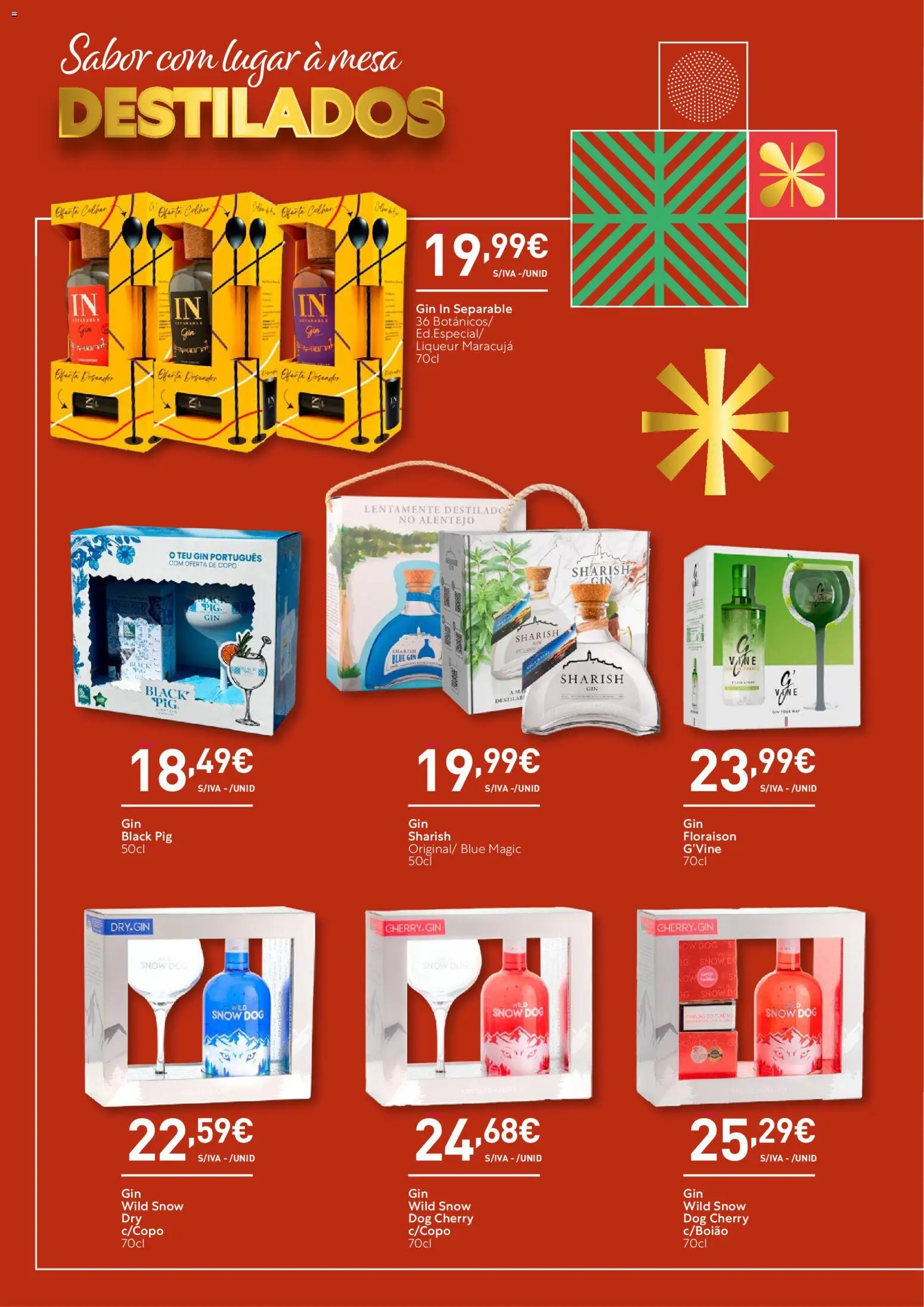 Recheio - Catálogo de Natal │ válido de 06.11.2025 | Página: 44 | Produtos: Mesa, Gin