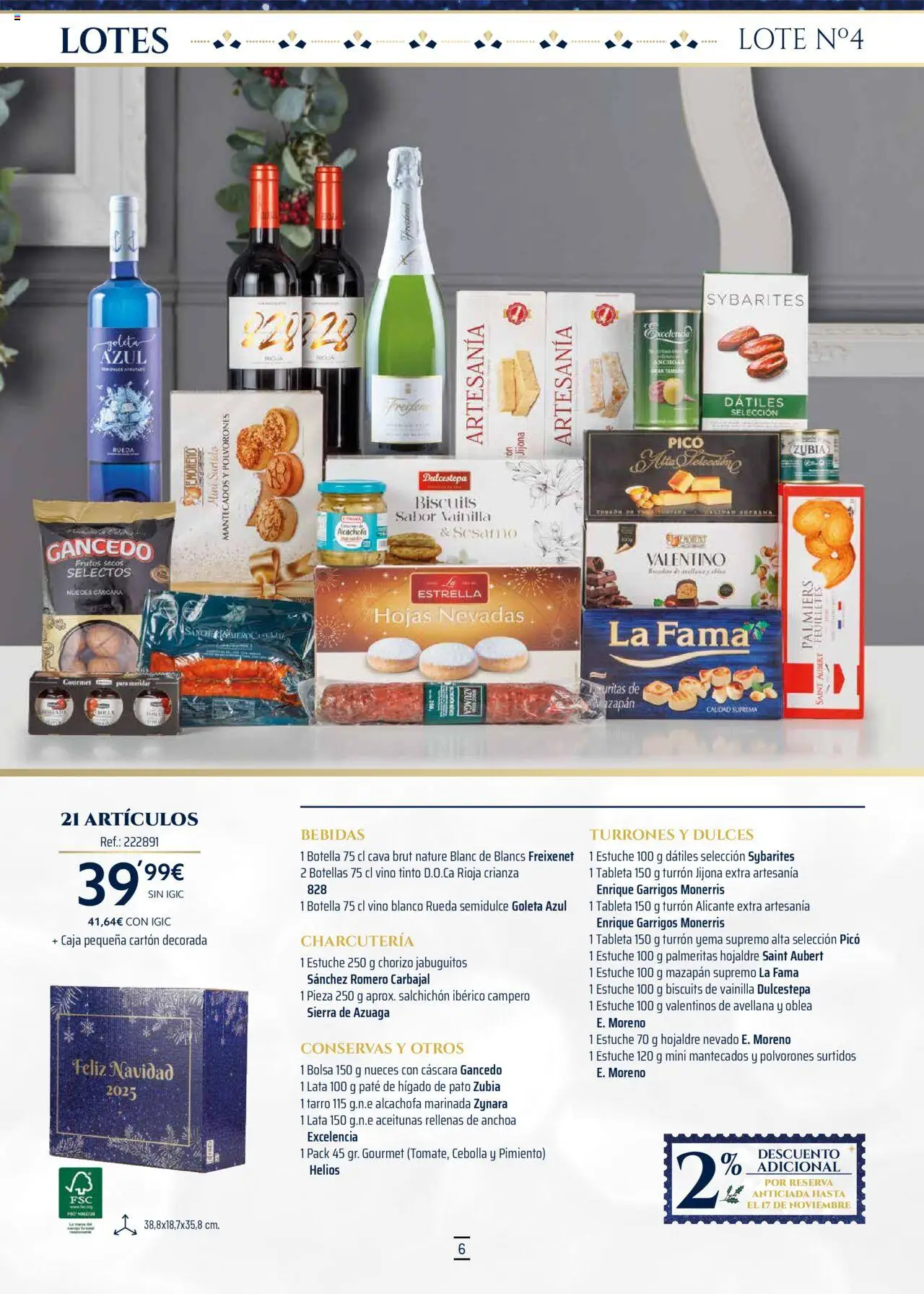 Makro - Lotes y cestas Canarias │ válido desde el 04.10.2025 | Página: 6 | Productos: Paté, Κάδος απορρυμάτων, Frutos secos, Anchoa