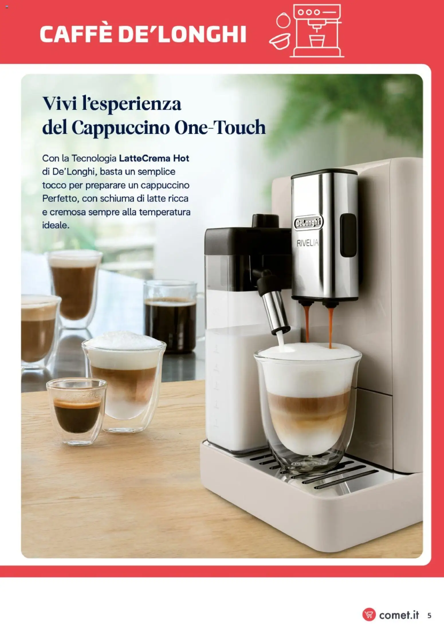 Volantino Comet del 05.11.2025 | Pagina: 5 | Prodotti: Caffè, Latte
