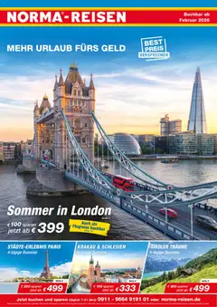 Norma Resien ab 01.02.2026 gültig