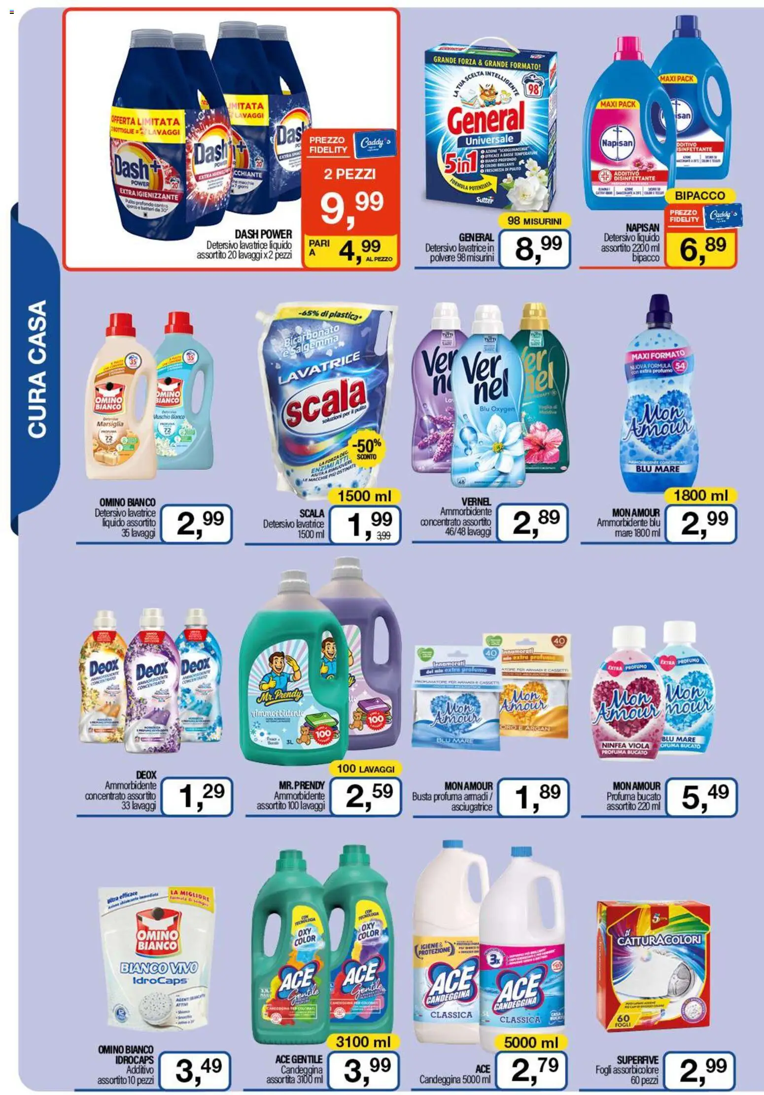 Volantino Caddy's del 23.10.2025 | Pagina: 10 | Prodotti: Ammorbidente, Lavatrice, Asciugatrice, Scala
