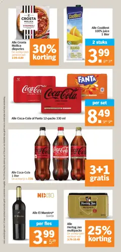 Albert Heijn - Folder week 6 - Voorbeeld van een folder van Albert Heijn, geldig van 02.02.2026 | Pagina: 21 | Producten: Pizza, Wijn, Fles, Mango