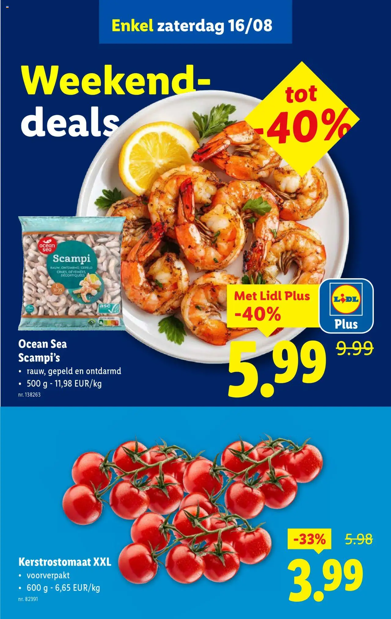  | Pagina: 52 | Producten: Scampi