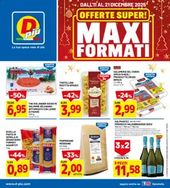Anteprima del volantino Volantino D Più	 valido a partire dal 11.12.2025