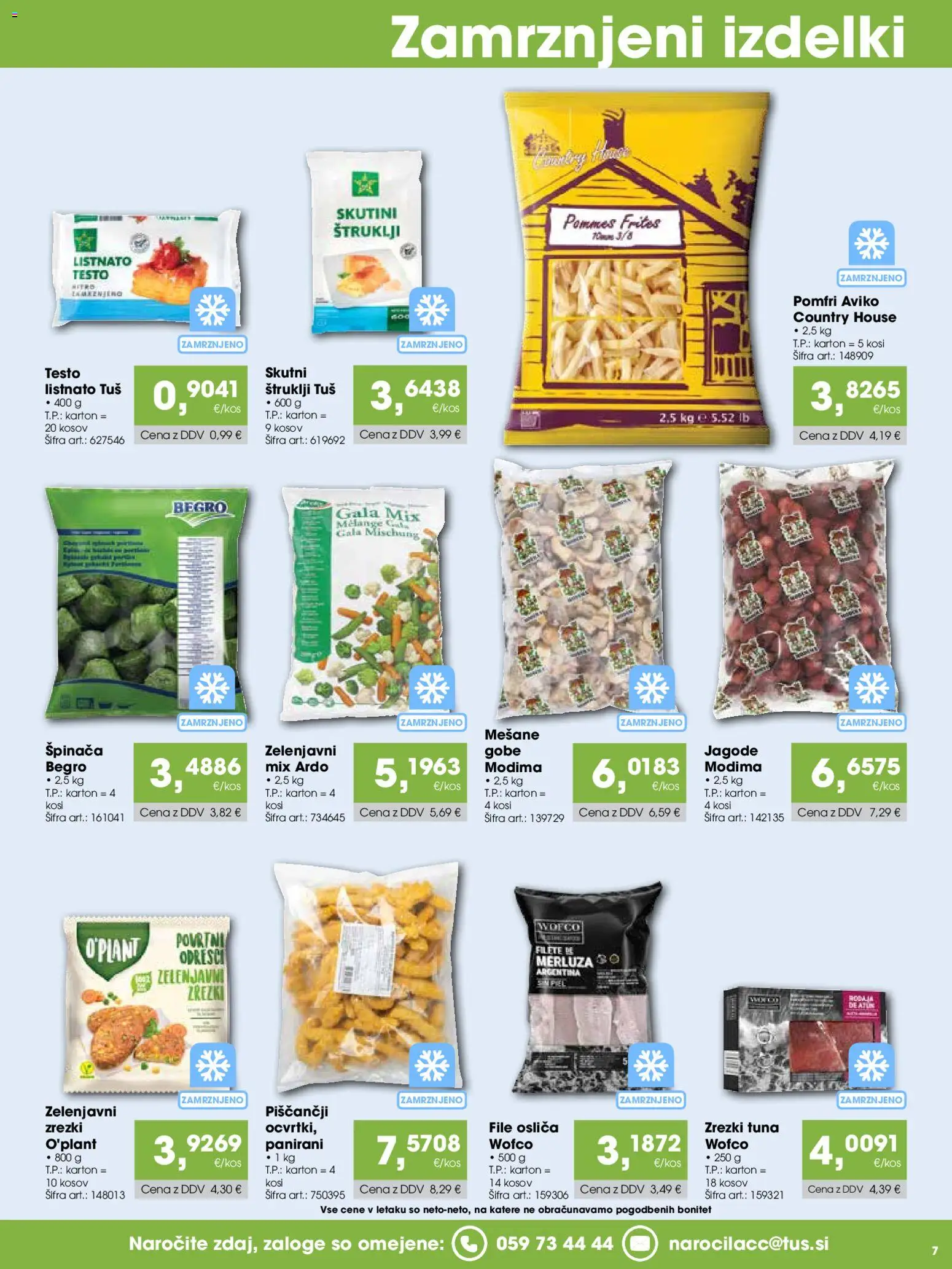 Novi Tuš katalog ponudbe – veljaven od 07.02.2026 | Stran: 7