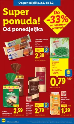 SOLEVITA Nektar naranča, 2 l - Pregled kataloga iz trgovine Lidl, vrijedi od 02.02.2026 | Stranica: 8