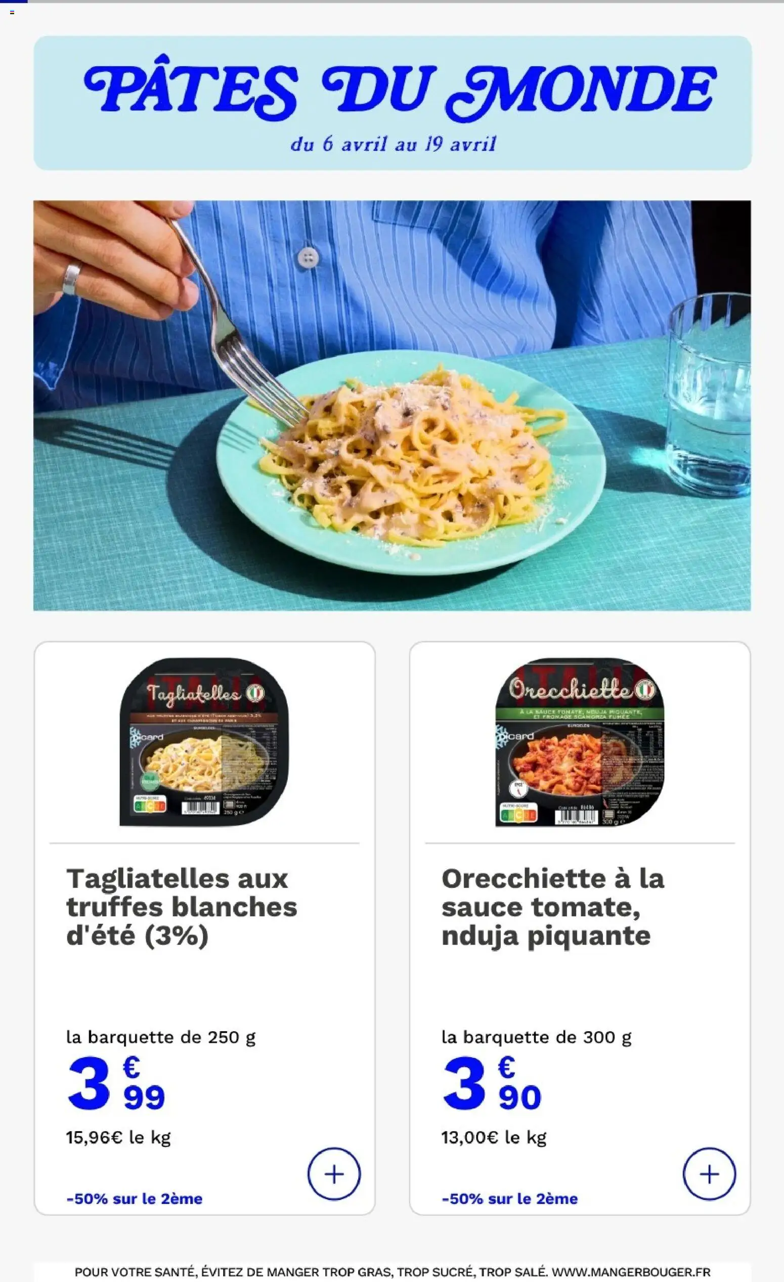 {H1} | Page: 4 | Produits: Pâtes