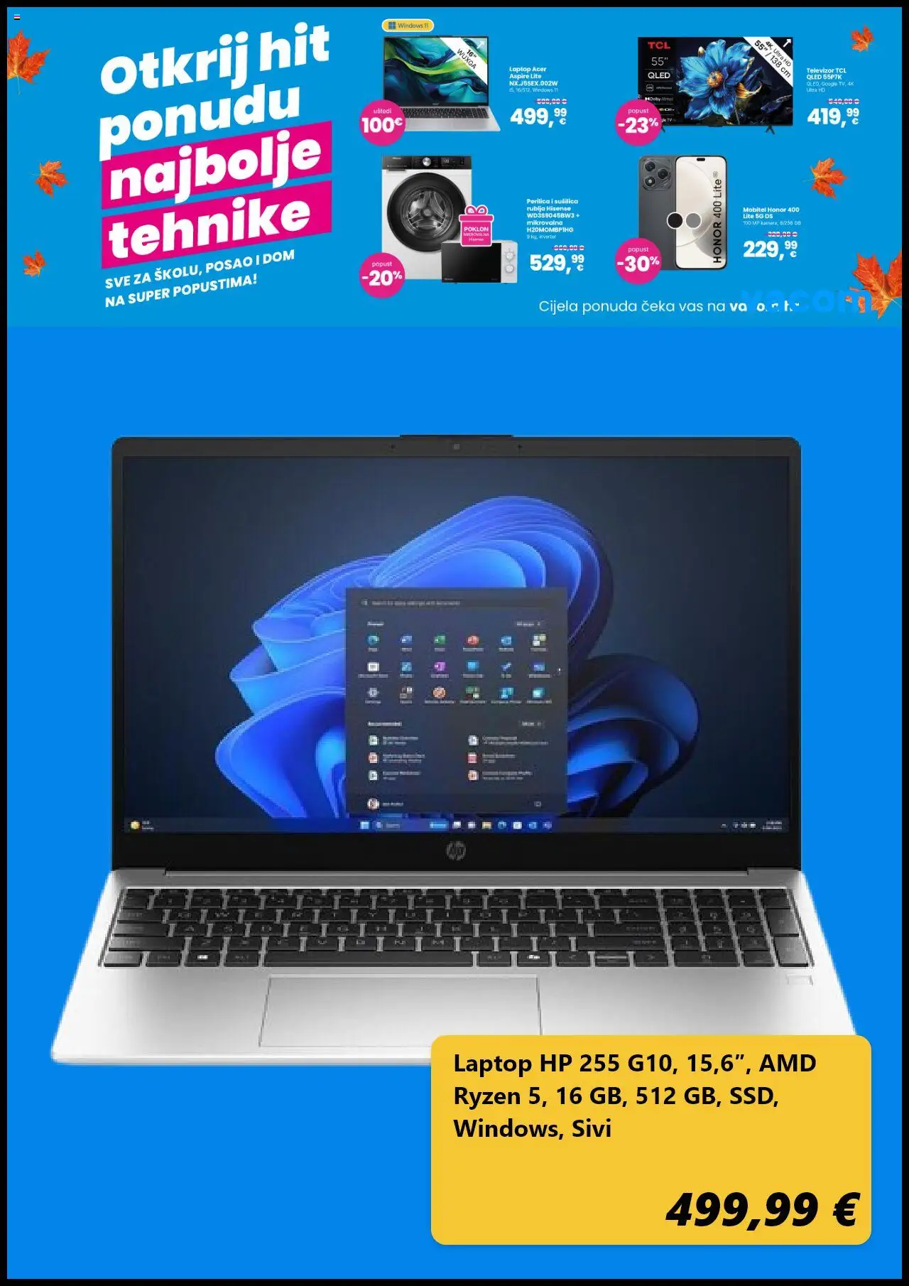 Vacom katalog | vrijedi od 01.10.2025 | Stranica: 3 | Proizvodi: Televizor, Sušilica