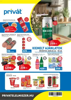 PRIVÁT Akciós újság - amely érvényes a következő dátumtól: 12.02.2026