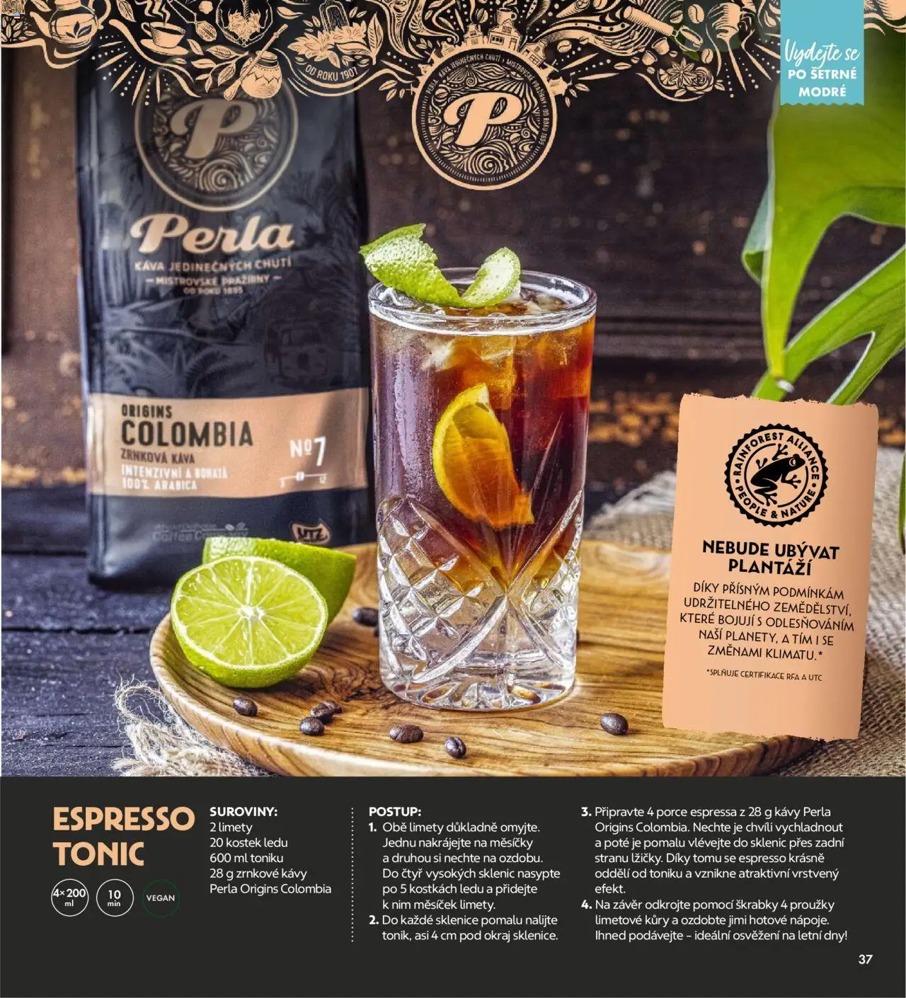 Albert magazín od 01.06.2025 | Strana: 37 | Produkty: Vegan, Káva, Tonic, Zrnková káva