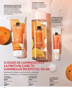 Ofertele Avon valabile de la 01.01.2026 | Pagină: 24 | Produse: Loțiune tonică, Exfoliant, Scrub, Cremă