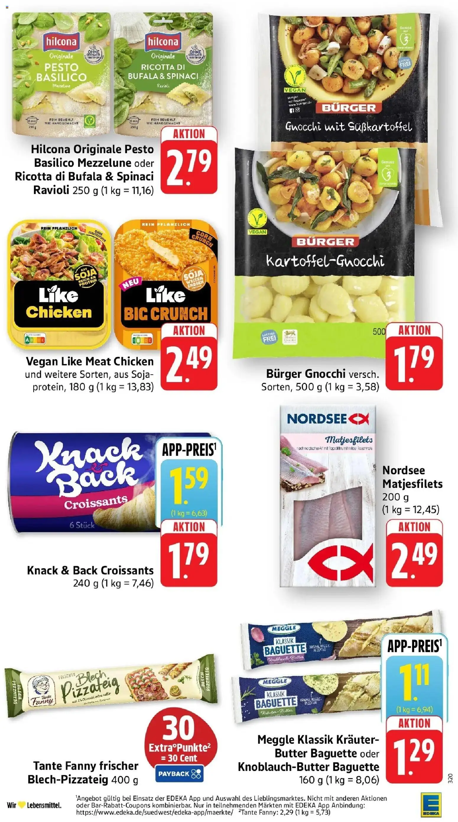 Angebote – gültig ab 16.03.2026 | Seite: 20 | Produkte: Butter, Burger, Baguette, Knoblauch