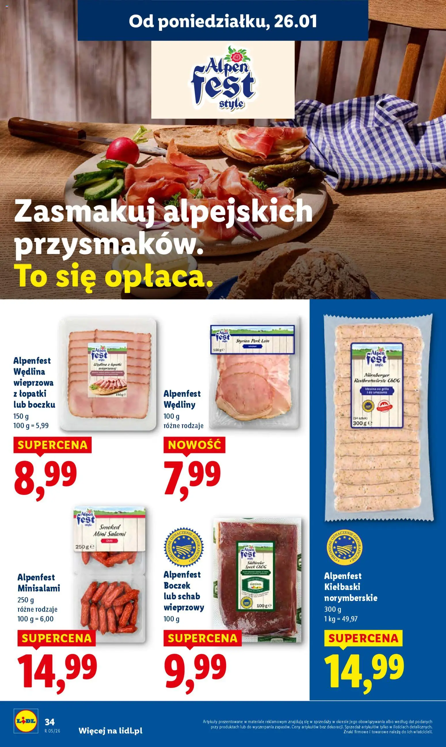 Lidl Gazetka od 26.01.2026 | Strona: 34