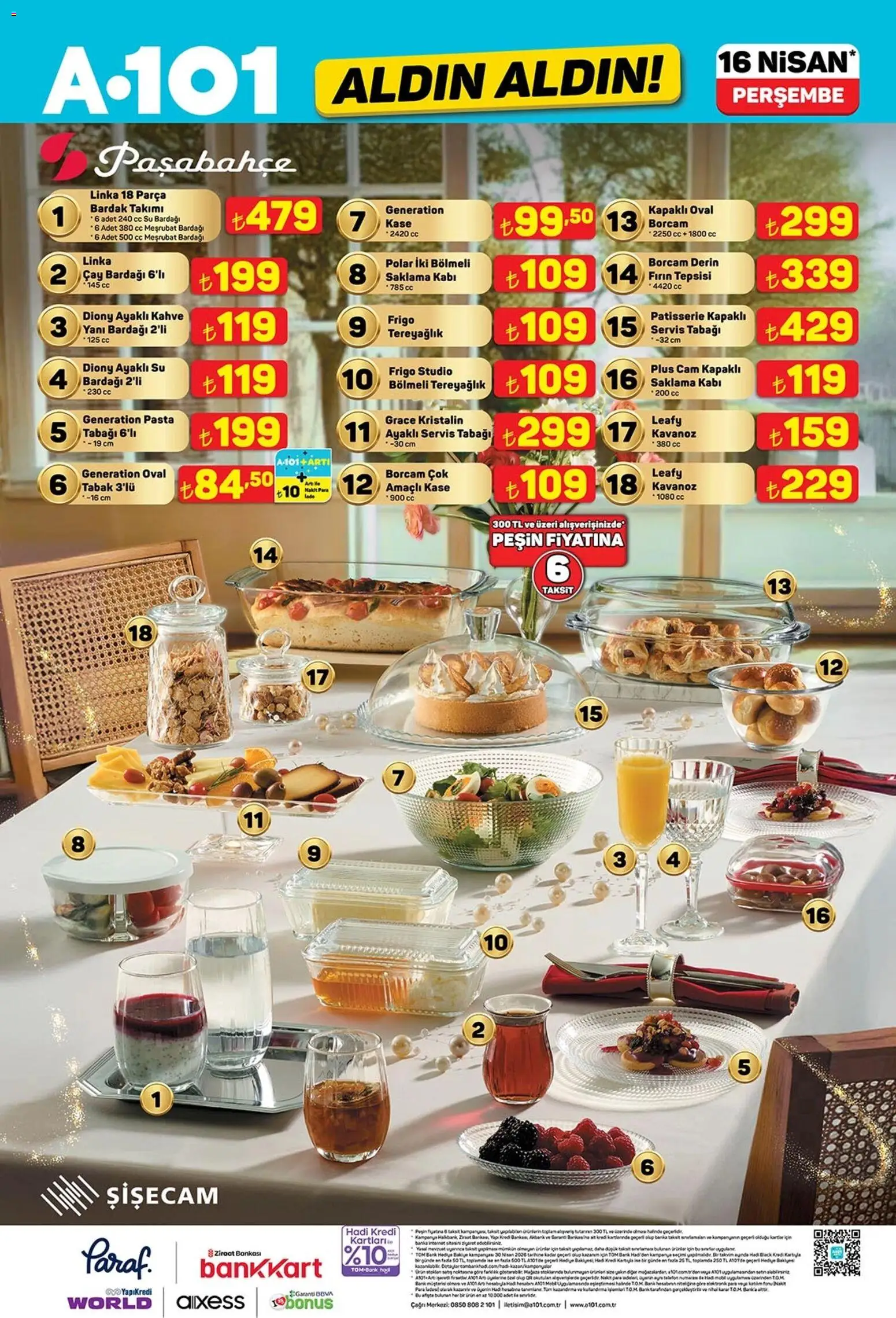 A101 - Katalog Aldın Aldın - 16.04.2026 tarihinden itibaren geçerlidir | Sayfa: 12