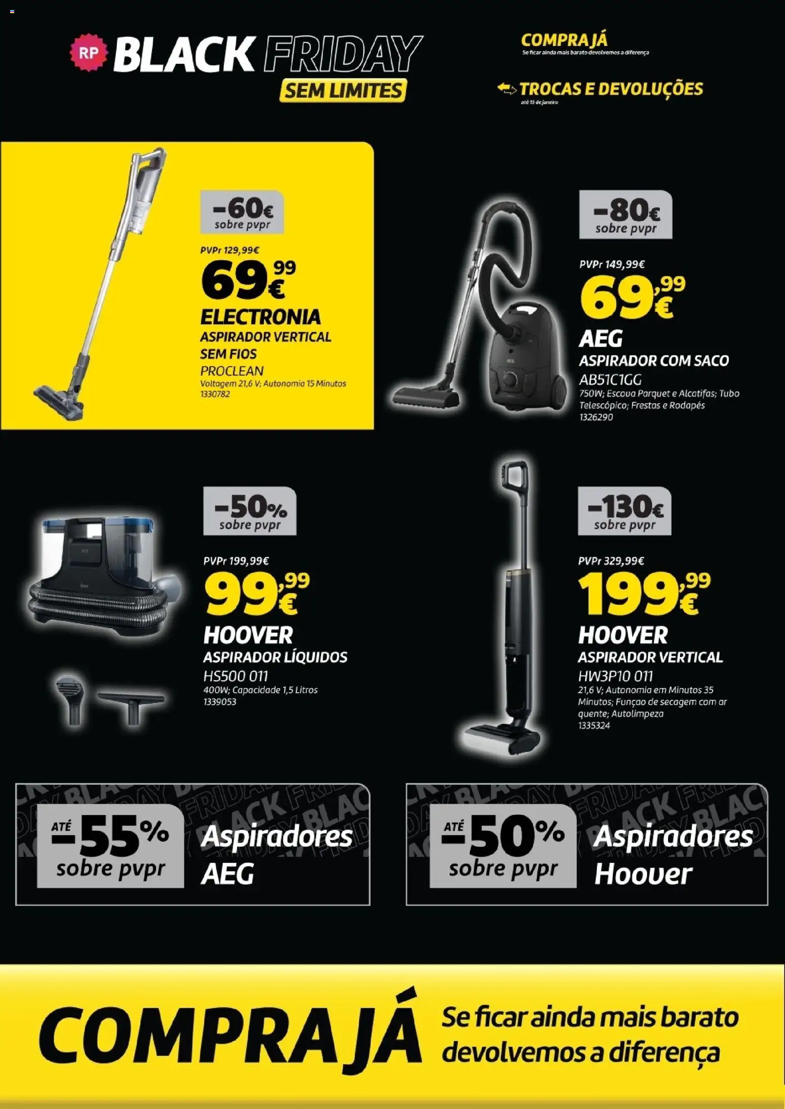 Radio Popular - Black Friday  │ válido de 08.11.2025 | Página: 11 | Produtos: Aspirador