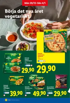 Lidl - erbjudanden - Förhandsvisning av reklamblad från butik Lidl aktuell från 29.12.2025 | Sida: 10 | Produkter: Spenat, Pizza
