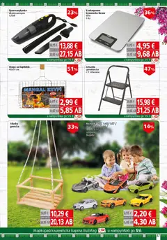 Преглед на BulMag брошура - Офертите са валидни от 30.03.2026 | Страница: 37 | Продукти: Количка, Стълба, Скара, Прахосмукачка