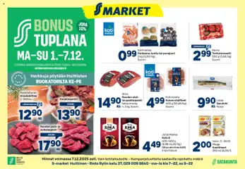 S-market-mainoslehti voimassa 03.12.2025 alkaen