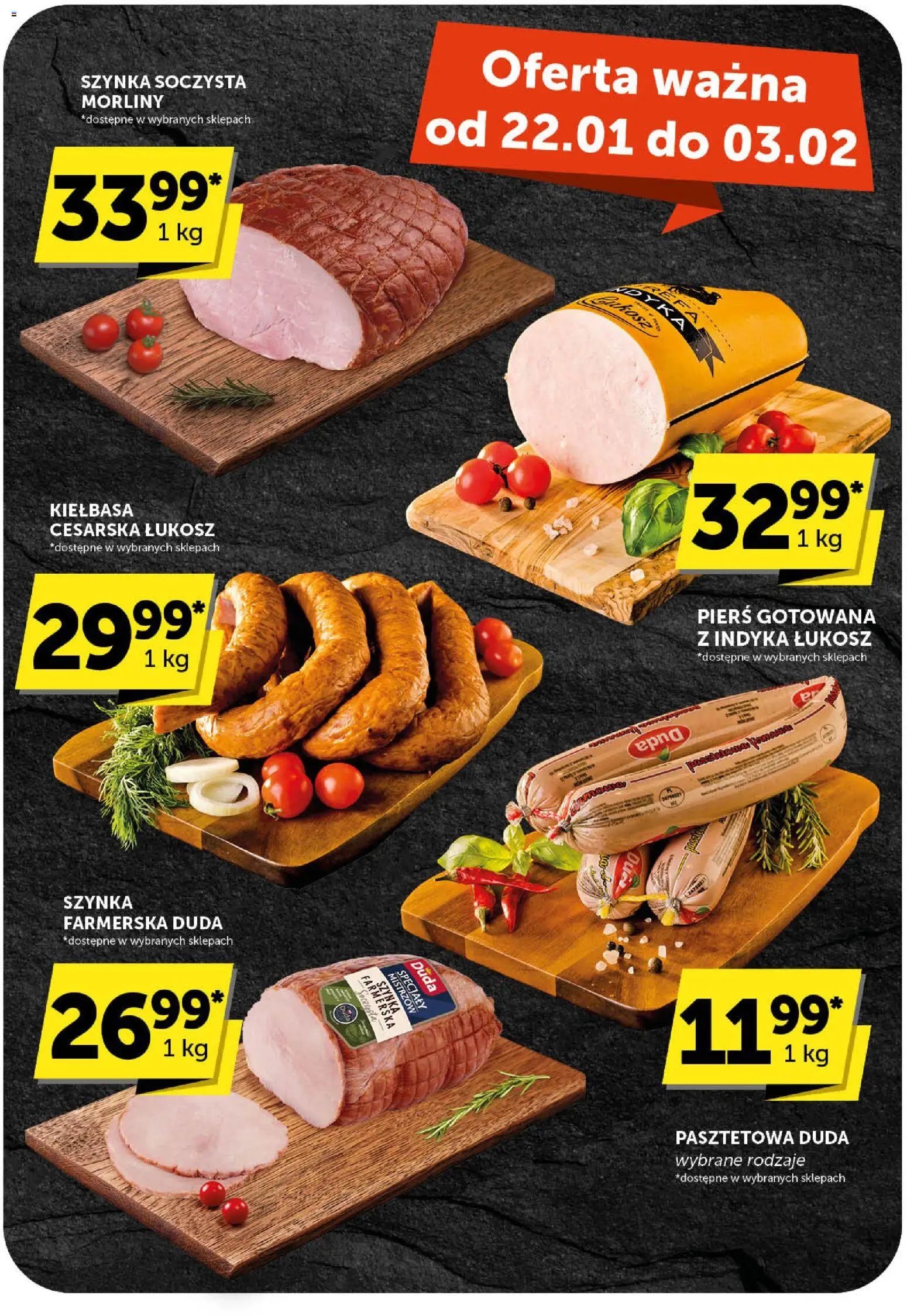 ABC Gazetka od 22.01.2026 | Strona: 21 | Produkty: Kiełbasa, Szynka