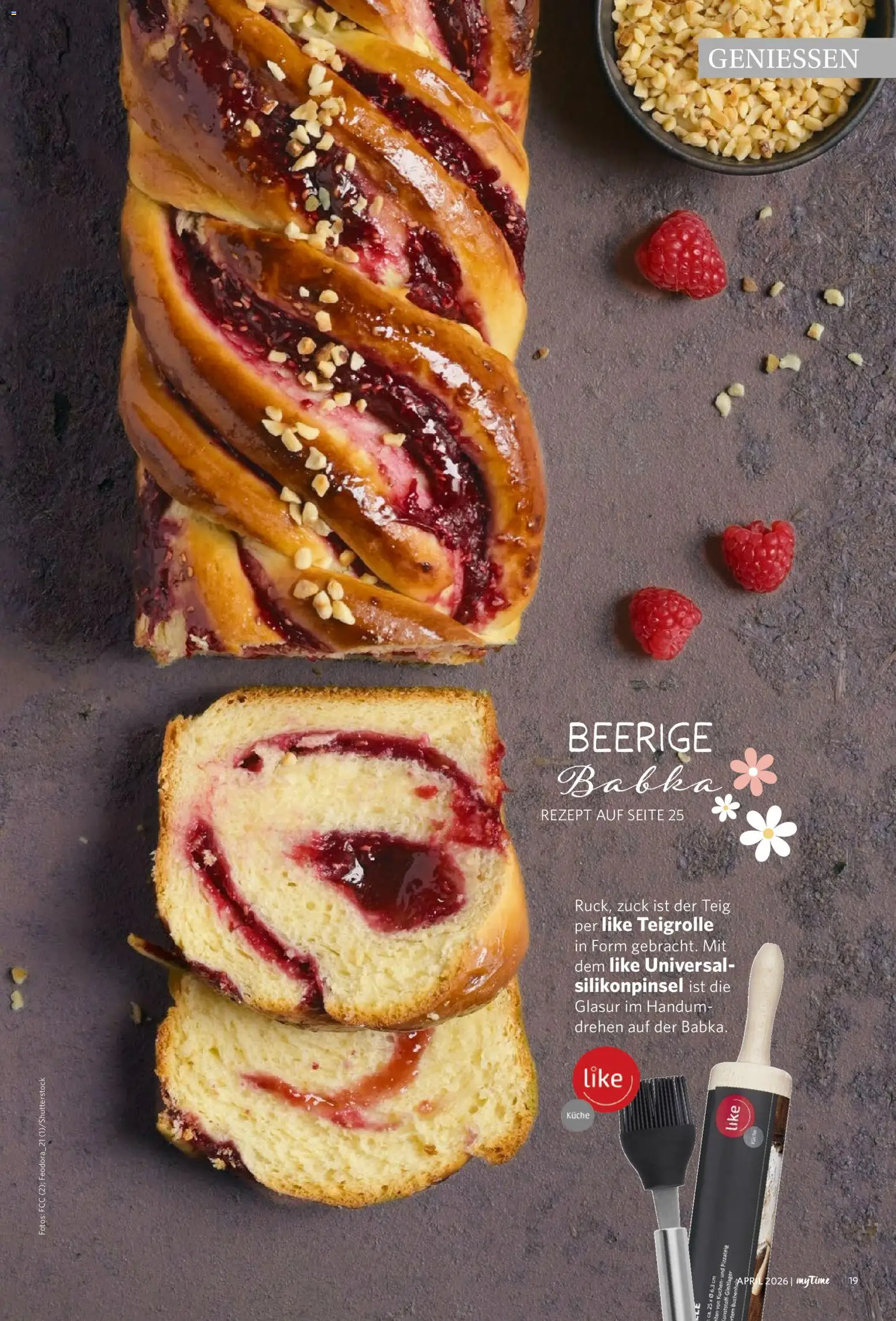 Famila Nordwest myTime April 2026 – gültig ab 01.04.2026 | Seite: 19 | Produkte: Küche, Kuchen