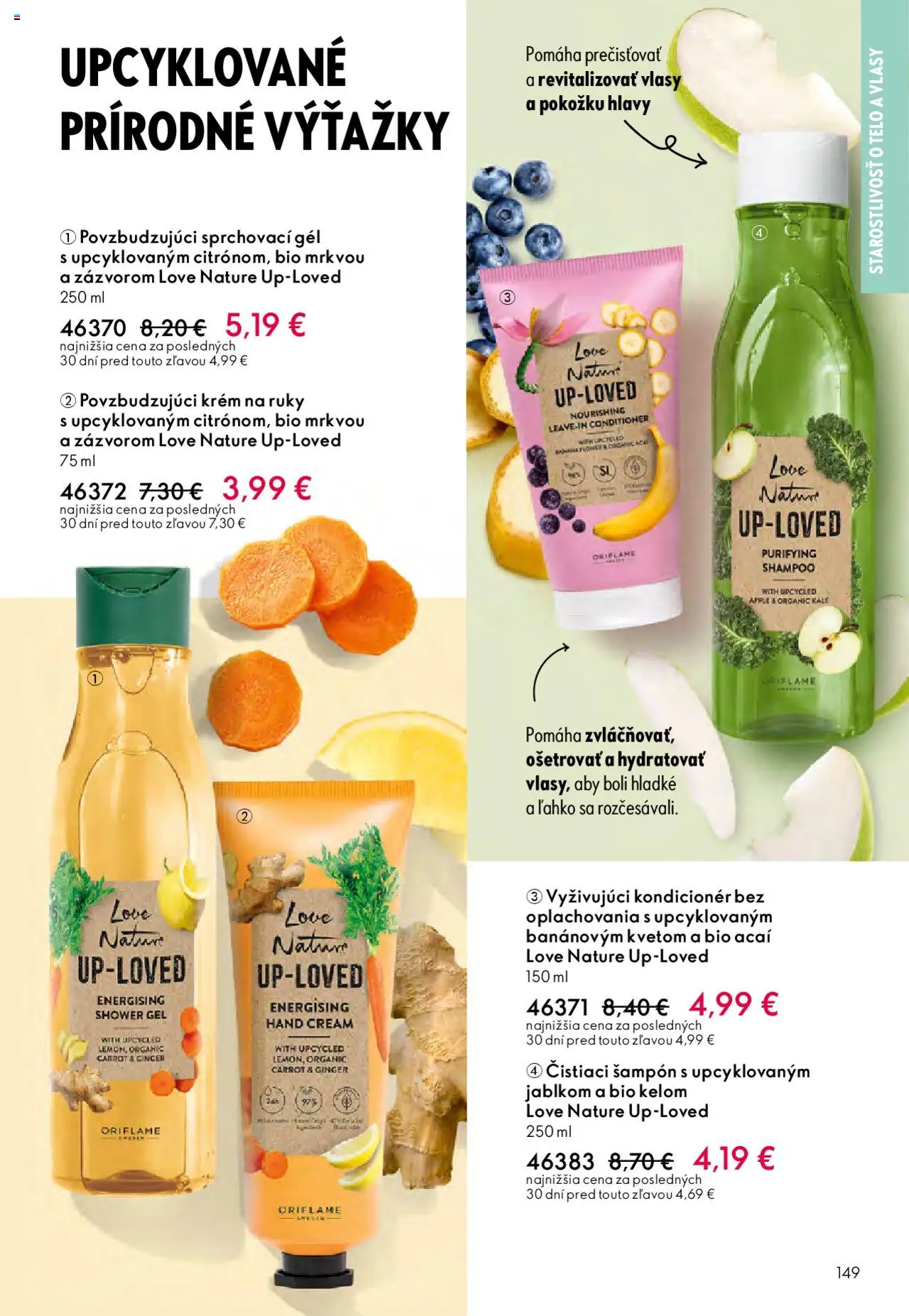 Nové Oriflame akcie – leták je platný od 12.11.2025 | Strana: 149 | Produkty: Apple, Šampón, Kondicionér, Krém