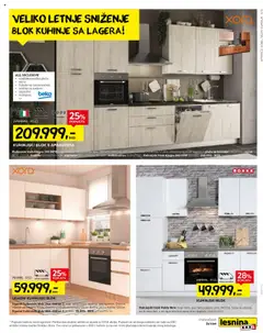 Lesnina XXXL katalog - važi od 14.07.2025 | Strana: 5 | Proizvode: Frižider, Ugradna ploča, Mašina za sudove, Aspirator