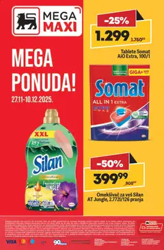 Mega Maxi Black Friday  - pregled Mega Maxi kataloga - važi od 27.11.2025 | Strana: 8