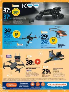 E.Leclerc - Prévisualisation de E.Leclerc catalogue remplissez votre hotte valide à partir de 14.10.2025 | Page: 58 | Produits: USB, Jouets, Drone, Télécommande